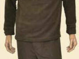 Термобелье Mil-Tec флисовое с воротником (Olive)