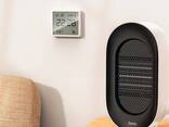 Термометр гигрометр комнатный с часами HOCO Indoor electronic clock with. .. - фото 1