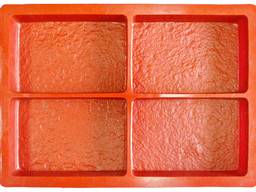 Термополиуретановые формы для производства тротуарной плитки