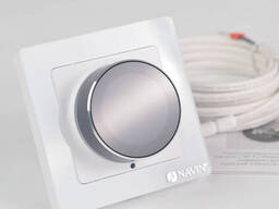 Терморегулятор для теплого пола EH20R-16A Wi-Fi Tuya, белый с внешним датчиком температуры