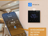 Терморегулятор для теплого пола WT410 W-16A с Wi-Fi, черный с внешним датчиком температуры - фото 2