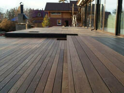 Термомодифицированный ясень (террасная доска )