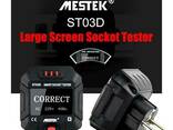 Тестер для розеток Mestek ST03 (сетевой вольтметр) (997) - фото 1