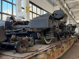 Тгм-4 , Колёсные пары , тележки , карданы