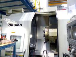 Токарный станок с ЧПУ Okuma LU 15 MY