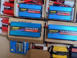 Инверторы Синус -12в-220В (чистая синусоида) Котлы, насосы.