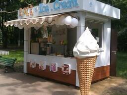 Торговые павильоны.