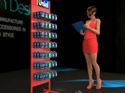 Торговые стенды для лампочек Uniel