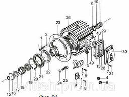 Тормозная накладка – 2т; 3.2т (219 х 234 х 8) для болгарских тельферов