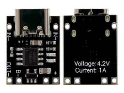 TP4057 USB-Type-C 5В 1А мини контроллер заряда с защитой