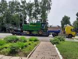 Трал низкорамный, поворотные оси, услуги.