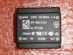 Трансформатор силовой BV2020157 Hahn 0.5VA 9Vout 1€/шт