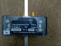 Трансформатор Т-0,66-1 500/5А