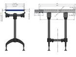 Транспортер / конвейер для самостоятельной сборки SMART-R Рольганг - фото 2