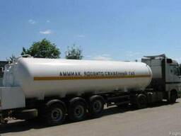 Транспортировка опасных грузов аммиак