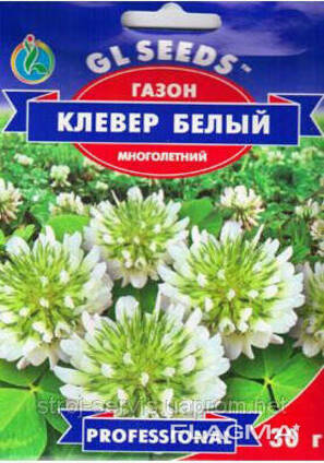 Трава газонная - Клевер белый — Купити в Кременчуці на Flagma.ua #6711761