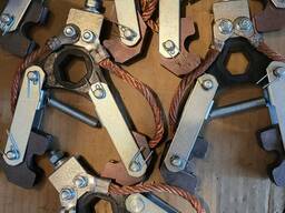 Траверса щёткодержателя токосъёмника крана