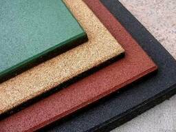 Квадратная плитка из резиновой крошки 50мм