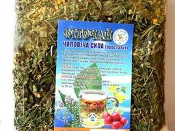 Травяной чай от простатита Мужская сила
