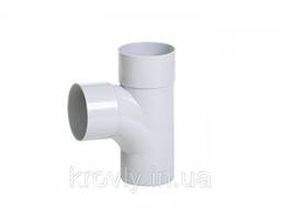 Трійник 87° Fitt 165 світло-сірий