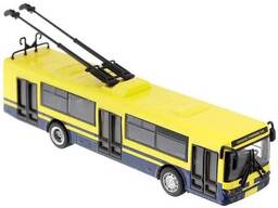 Троллейбус PlaySmart Автопарк 1:72 металлический (Желтый) (6407D(Yellow))