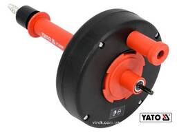 Трос для очистки канализационных труб на бобине Ø = 6 мм, l = 6 м, со шпинделем к. ..