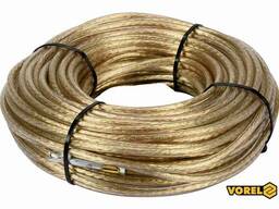 Трос сталевий з наконечниками для пломб Vorel Ø6 мм x 36 м