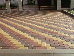 Тротуарная плитка Кирпичик