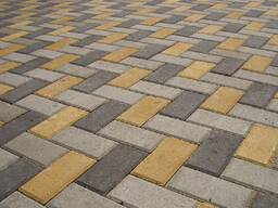 Тротуарная плитка. Бордюр дорожный, укладка тротуарной плитки