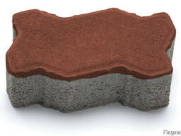 Тротуарная плитка Фалка 24-13-8 вишня