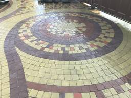 Тротуарная плитка, огромный выбор форм и цветов!