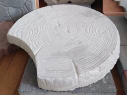 Тротуарная плитка Пенёк срез (спил) дерева