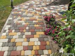 Тротуарная плитка;Старый город, Кирпич, Княжий путь,4-8см.