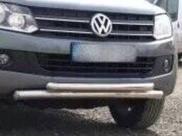 Труба двойная на Volkswagen Amarok