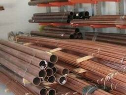Труба медная марки М1 размером 50х1,5х3000 мм (твердая)