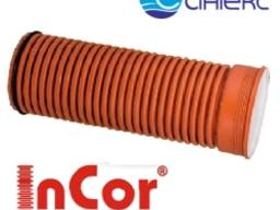 Трубы гофрированные InCor двухслойные для канализации