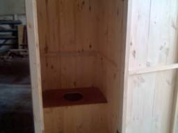 Туалет деревянный изготовим