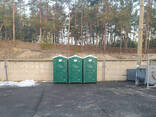 Туалетная кабина биотуалет зеленый - фото 5