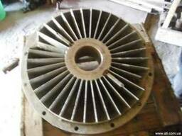 Турбинное колесо гидромуфты привода компрессора ТГМ-4Б