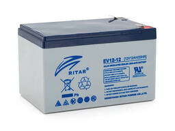 Тяговый аккумулятор Ritar EV12-12,12V 12Ah, F2 ( 151 х 99 х 97 ), Q4