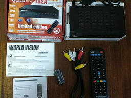 Тюнер Т2 World Vision T62A Wi-Fi YouTube Обучаемый пульт
