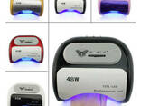УФ лампа для ногтей сушилка 48Вт CCFL+LED UV таймер 18K - фото 2