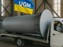 UGM создает качественные детали опоры, бак для водонапорных башен.