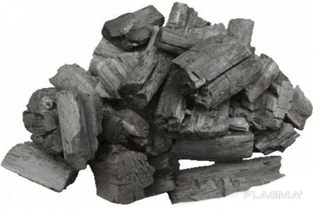 Уголь древесный в бумажных мешках 1,5 кг, 2,5кг, 5кг, 10кг