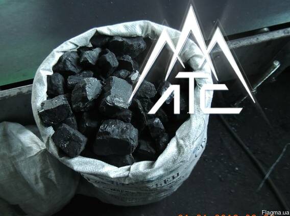 Вугілля сортове 13-100мм в мішки по 25 кг.