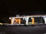 Гирлянды с эффектом мерцания для фасада, елки и деревьев - фото 1