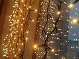 Гирлянда нить, украшение деревьев гирляндой "нить" киев и об - фото 3