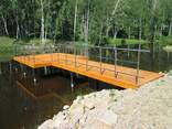 Укрепление берега, мостики. причалы, дачный берег под ключ, - фото 3