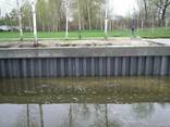 Укрепление берега шпунтом ПВХ - фото 3