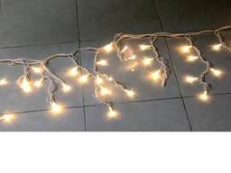 Уличная гирлянда "Бахрома 120 Led" 500 х 35 х 50 см (белый, желтый, синий, мультицвет)